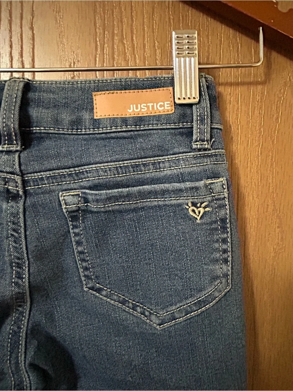 Justice Girl's Cargo Flare w/ Keychain